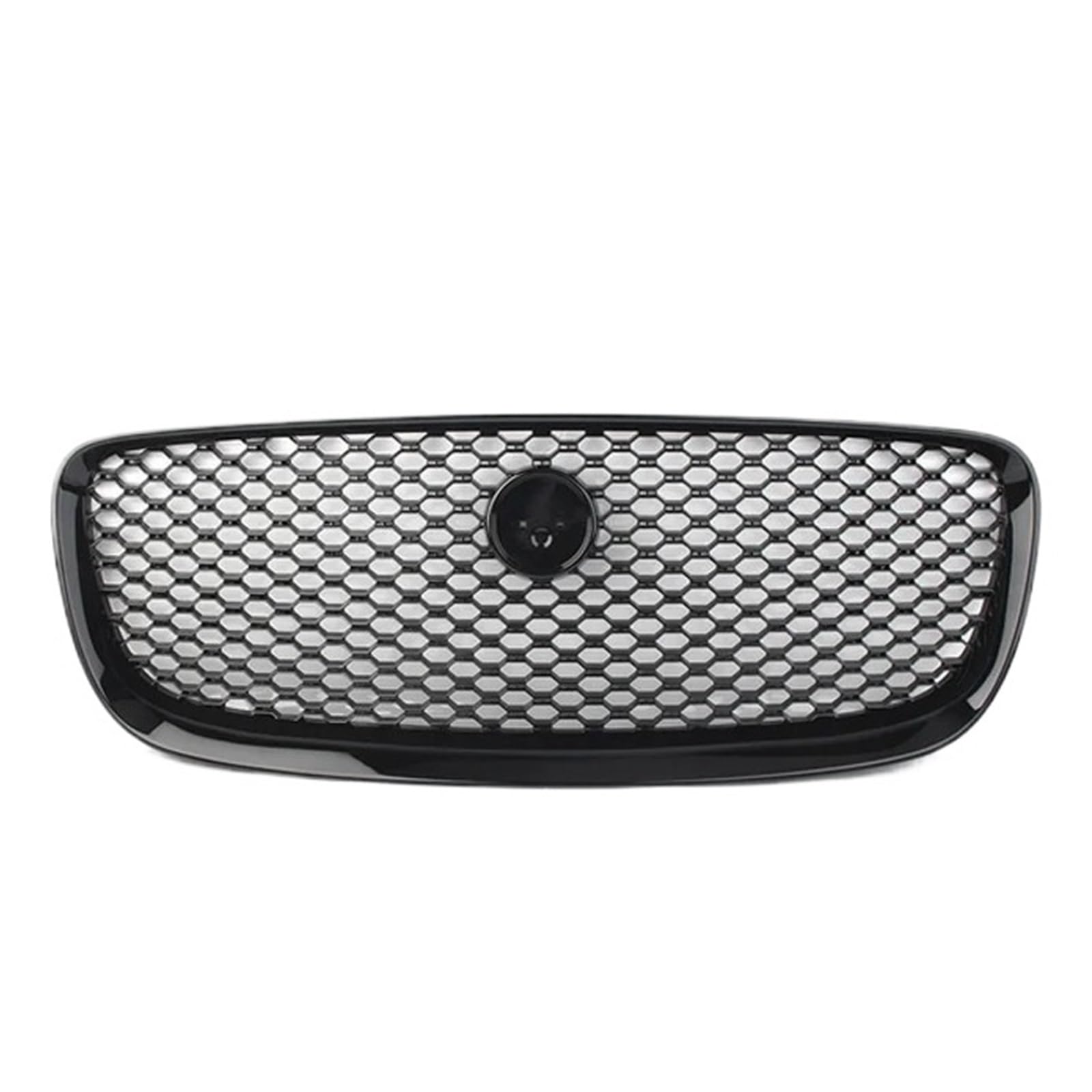 CBXPXVXP Frontgrill for die Stoßstange, Mittelteil, oberer Grill, kompatibel mit Jaguar F Pace/F-Pace X761 2016 2017 2018 2019, Autozubehör(Black) von CBXPXVXP