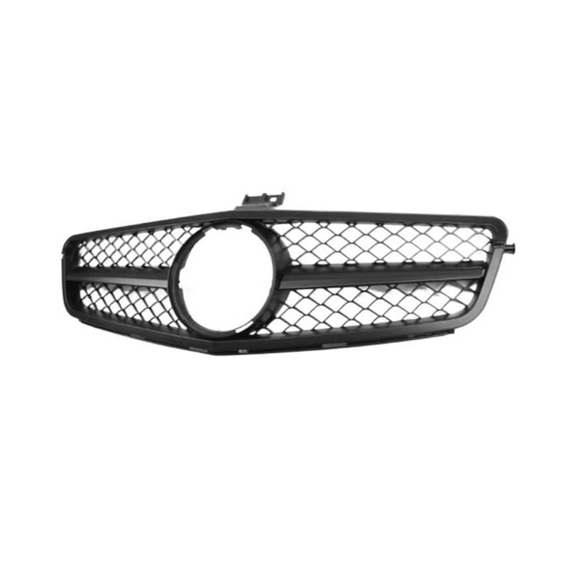 CBXPXVXP Frontgrill for die Stoßstange, kompatibel mit Mercedes Benz C W204, Sport-Renngrill, AMG GT Diamond, 2007 2008 2009 2010 2011 2012 2013 2014 Facelift(AMG Matte Black) von CBXPXVXP