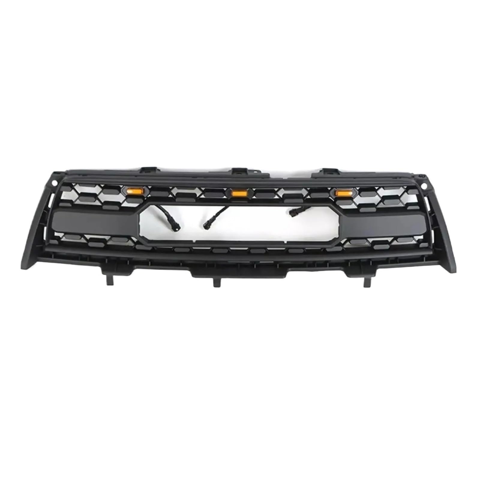 CBXPXVXP Frontgrill kompatibel for Toyota RAV4 2009 2010 2011 2012 Ersatzgrill TRD Style ABS Frontstoßstange mit Lichtern und Schriftzug von CBXPXVXP