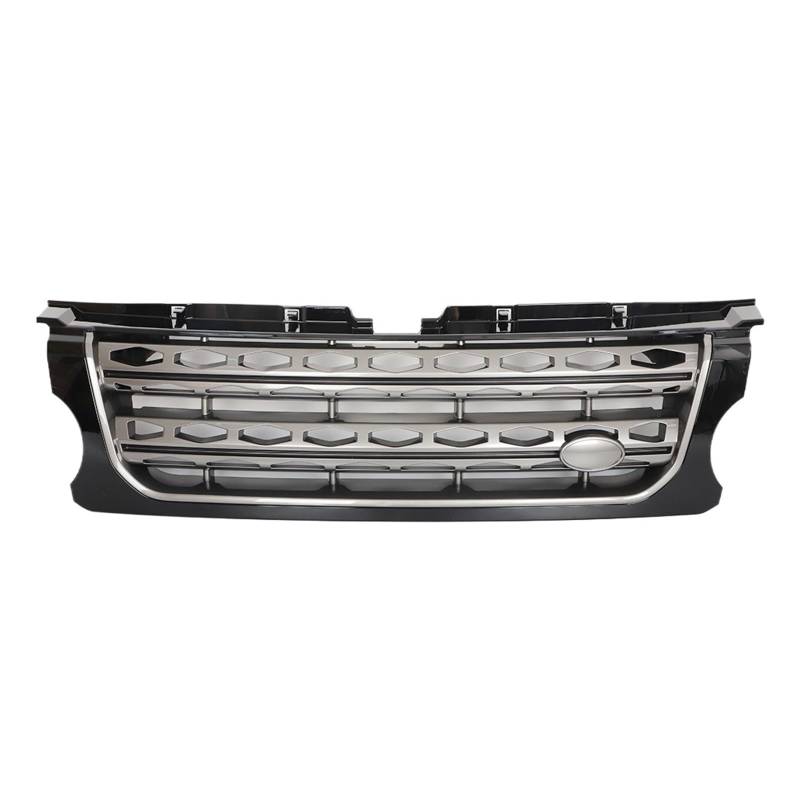 CBXPXVXP Frontstoßstangengrill Kompatibel for Land Rover Discovery 4 LR4 2014-2016 L319 Stoßstangenmittelteil Styling Oberer Renngrill Autozubehör(Gray Net B Frame) von CBXPXVXP