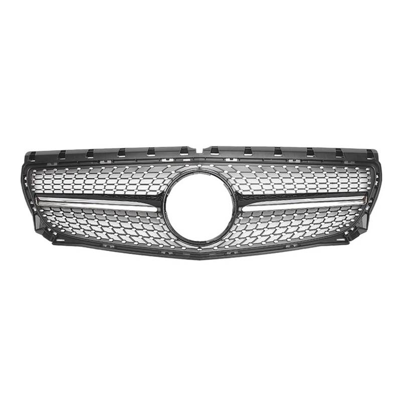 CBXPXVXP Frontstoßstangengrill kompatibel for Mercedes Benz B-Klasse W246 B180 B200 B250 2012 2013 2014(Diamonds-Black) von CBXPXVXP