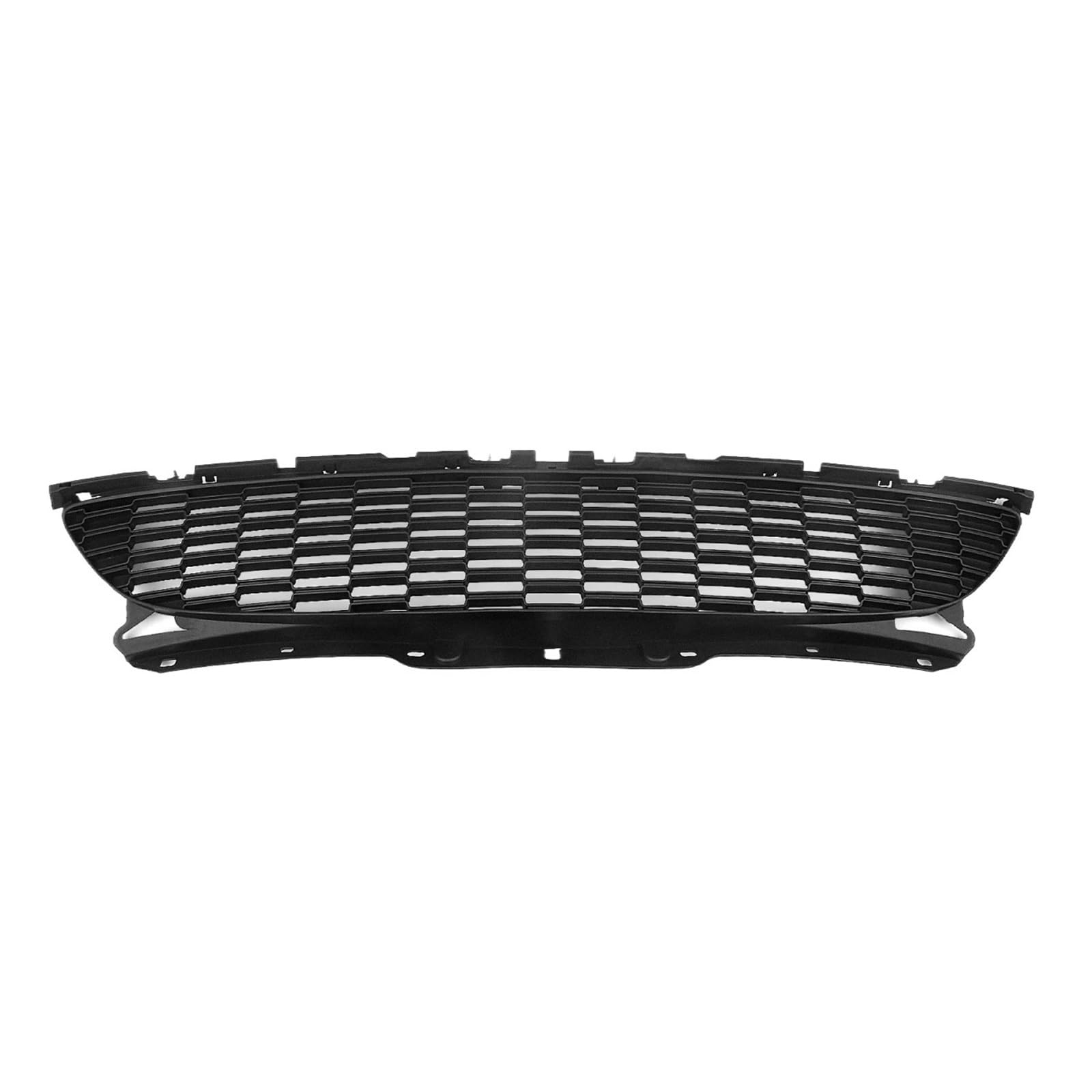 CBXPXVXP Frontstoßstangenrahmenverkleidung, Splitter, Spoiler, Kühlergrill, Netzgrill, kompatibel for Mini Cooper S R55 R56 R57 R58 R59 2007-2015, JCW-Stil, Schwarz von CBXPXVXP