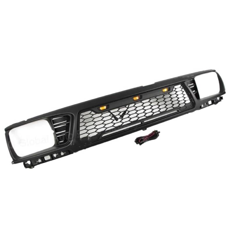 CBXPXVXP Grill TRD Style Frontstoßstange Modifikation Zubehör Dekoration Renngrill mit Lichtern Kompatibel for Toyota Tacoma 1995 1996 1997 von CBXPXVXP