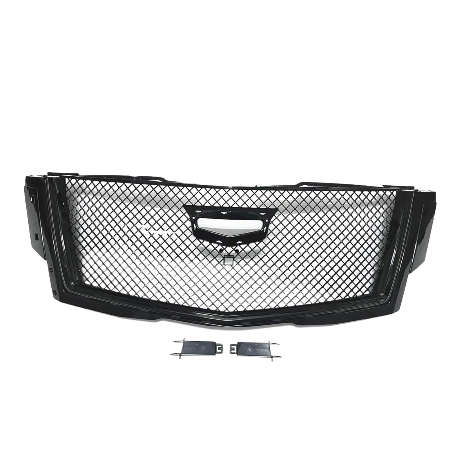 CBXPXVXP Kühlergrill Racing Grill Kompatibel for Cadillac Escalade 2015 2016 2017 2018 2019 2020 Waben Stil Schwarz Oberen Stoßstange Haube Mesh Gitter von CBXPXVXP