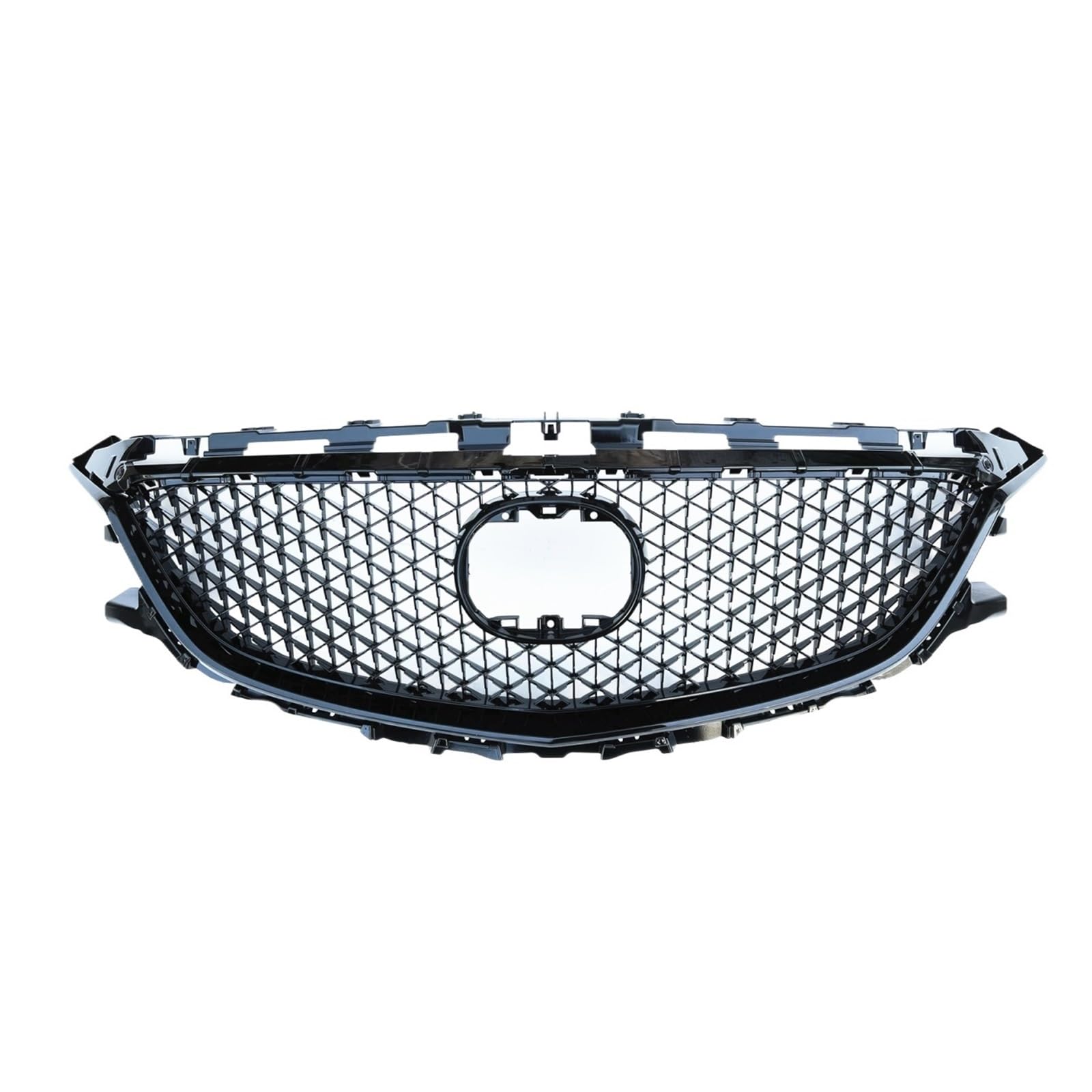 CBXPXVXP Kühlergrill Racing Grills Kompatibel for Mazda 6 Atenza 2014 2015 2016 Waben Stil Schwarz Oberen Stoßfänger Haube Ansaug Abdeckung Mesh Kit Gitter von CBXPXVXP