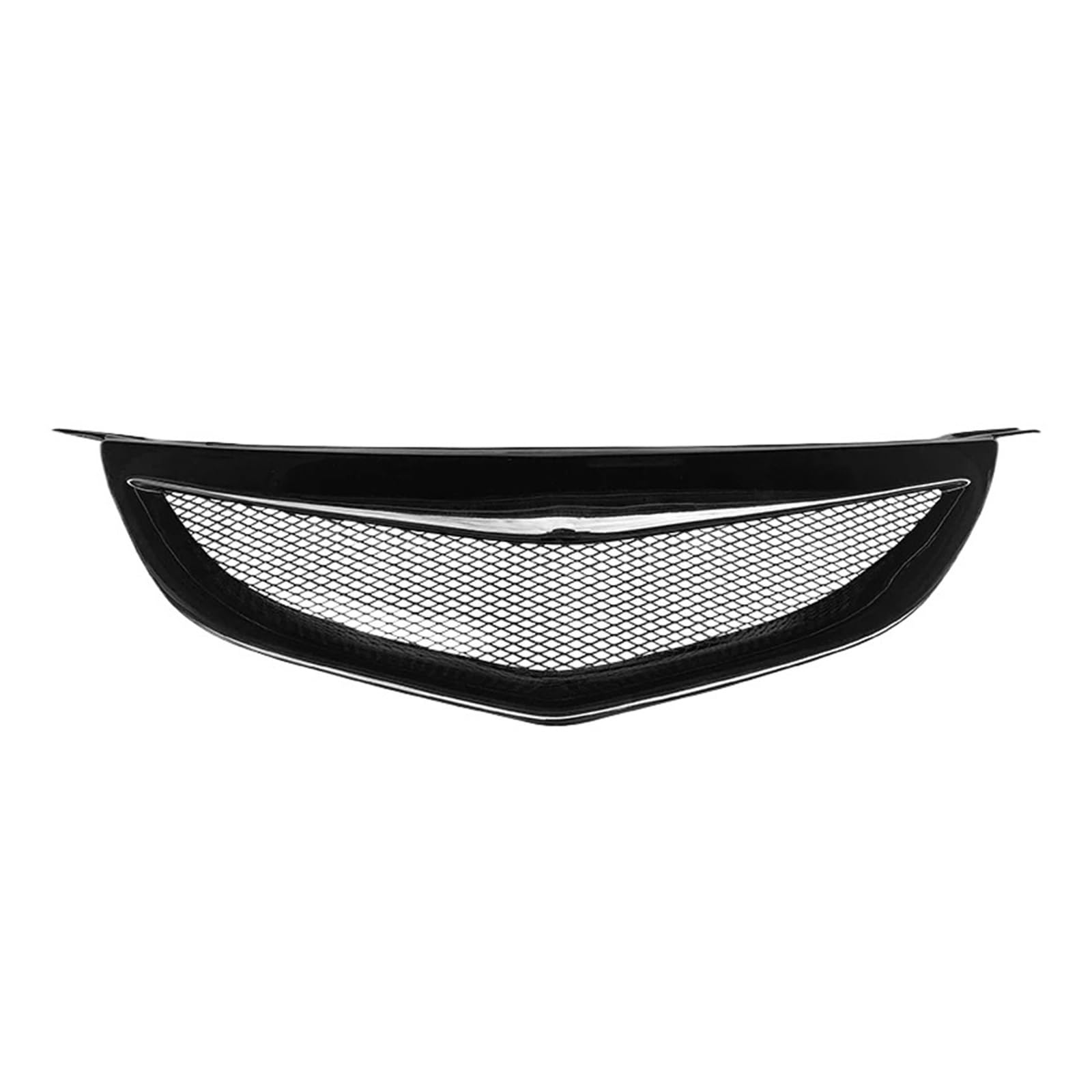 CBXPXVXP Kühlergrill for die obere Stoßstange, ABS-Kunststoff, Chrom-Grill-Baugruppe, Auto-Carbonfaser-Look, Zubehör, kompatibel mit Mazda 3 2006–2012(Black) von CBXPXVXP