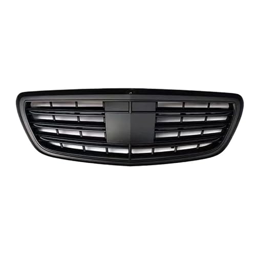 CBXPXVXP Kühlergrill im S65-Look, Kühlergrill vom Typ S63, for S-Klasse S320 S400 S500 S600, kompatibel mit Mercedes Benz W222 ab 2014(Black) von CBXPXVXP