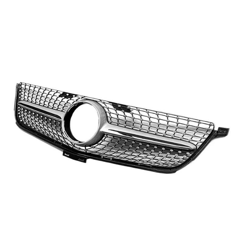 CBXPXVXP Kühlergrill kompatibel for Mercedes-Benz ML-Klasse W166 ML300 ML320 ML350 ML40 ML450 2012 2013 2014 2015 Tuning-Grills(Diamond Chrome) von CBXPXVXP