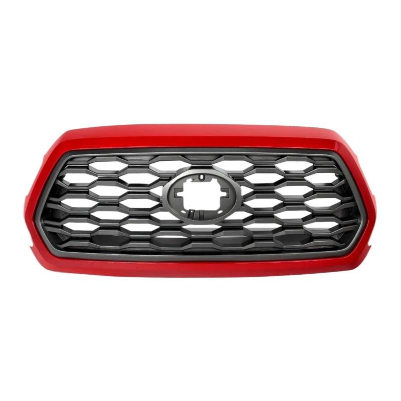 CBXPXVXP Kühlergrill kompatibel for Toyota Tacoma 2016–2023 TRD Frontstoßstangengrill mit Barcelona Red Grill Surround von CBXPXVXP