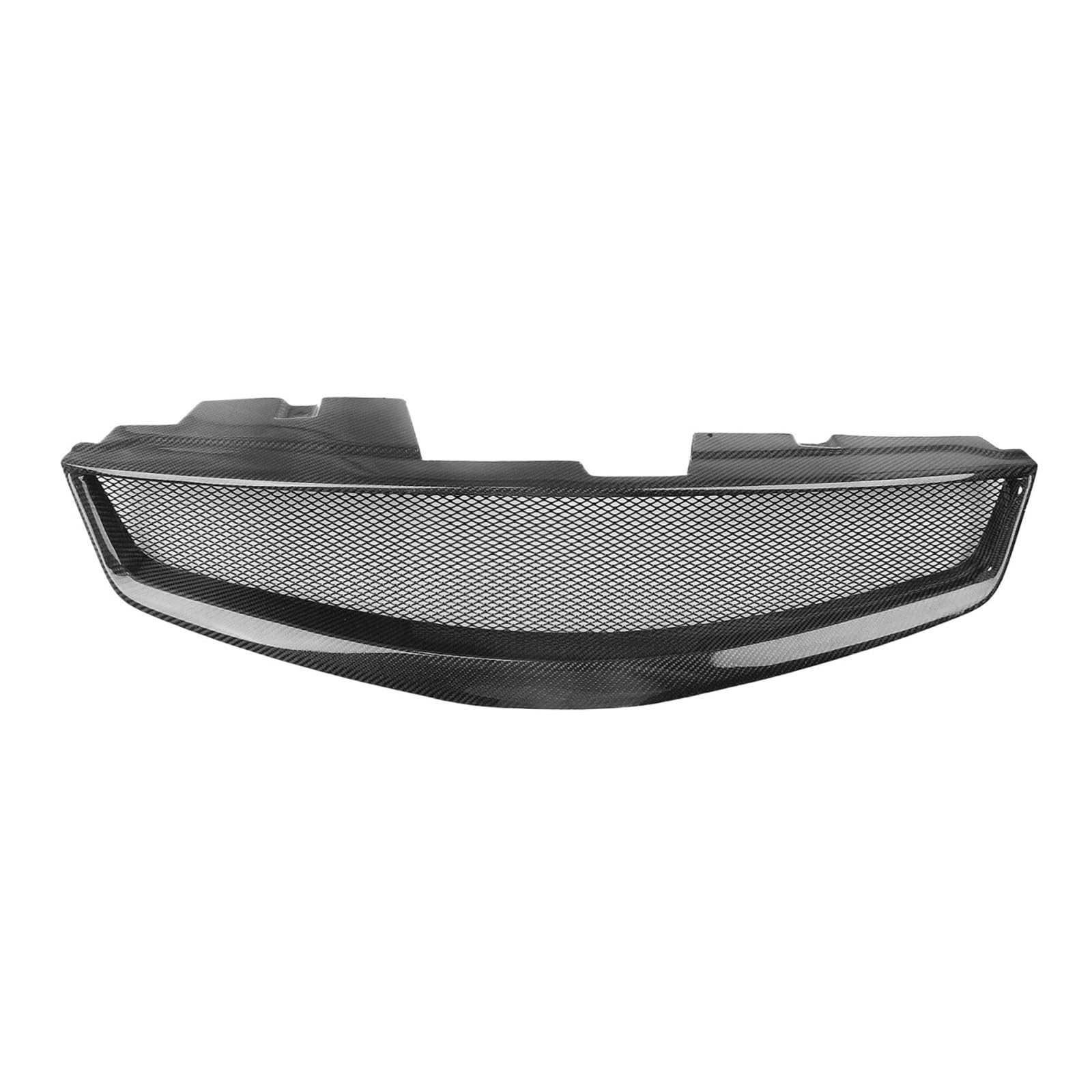 CBXPXVXP Racing Grill Kühlergrill Kompatibel for Nissan Sentra 2.0/2.0 S/2.0 SL 2010-2012 Echt Carbon Faser/Fiberglas Obere Stoßstange Haube Mesh Grid(Real Carbon Fiber) von CBXPXVXP