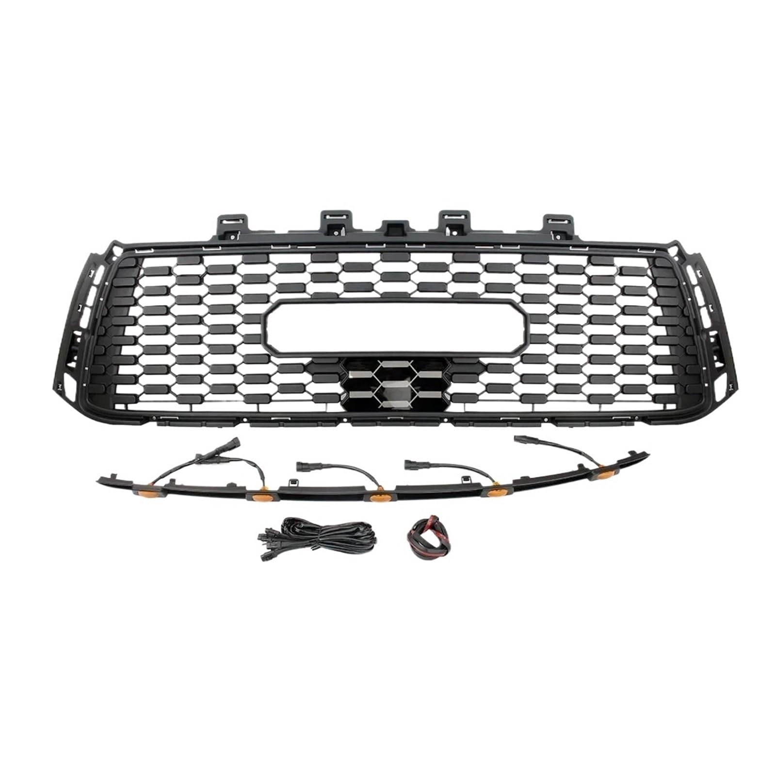 CBXPXVXP Vorne Racing Facelift Oberen Stoßfänger Kühlergrills Kompatibel for Toyota Tundra 2006-2013(Without Four Lights) von CBXPXVXP