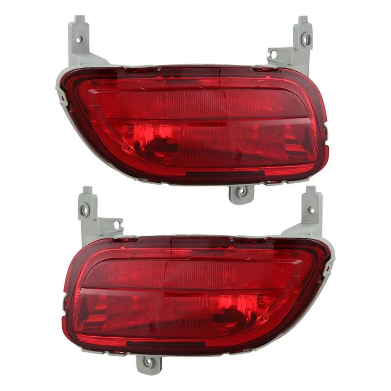 CCACHE Für Mazda 5 2008-2010 Auto Heck Rot Reflektor Warnung Dekoratives Licht Heckstoßstange Nebelscheinwerfer Ohne Glühbirne Bremse Bremslicht von CCACHE