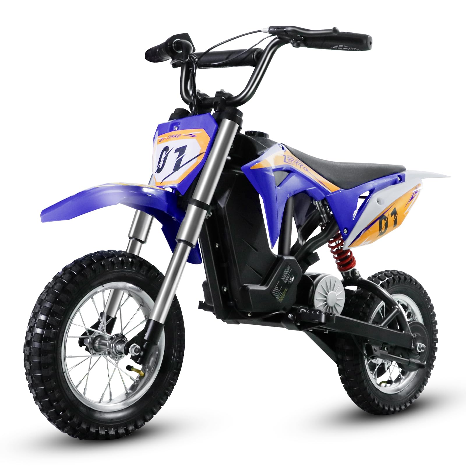 CCLIFE Elektro Motorrad Kinder ab 3 Jahre Kindermotorrad Elektrisch 300W Motor 8/12/25 KMH Geschwindigkeitsmodus 15KM Lange Reichweite Moto Cross für Kinder von 3–13 Jahren Max.65kg Blau von CCLIFE