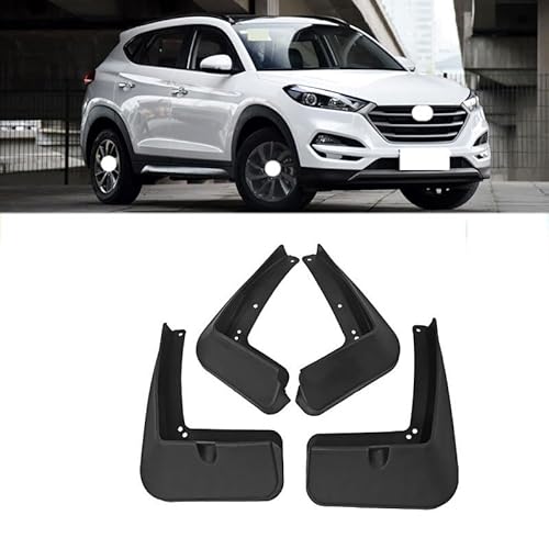 CCLXWY Auto Schmutzfänger Ersatz für Hyundai Tucson 2015-2020 Vorne Hinten Schmutzfänger/4 Stück Auto Schmutzfänger/Kotflügel Vollschutz Set Spritzschutz von CCLXWY