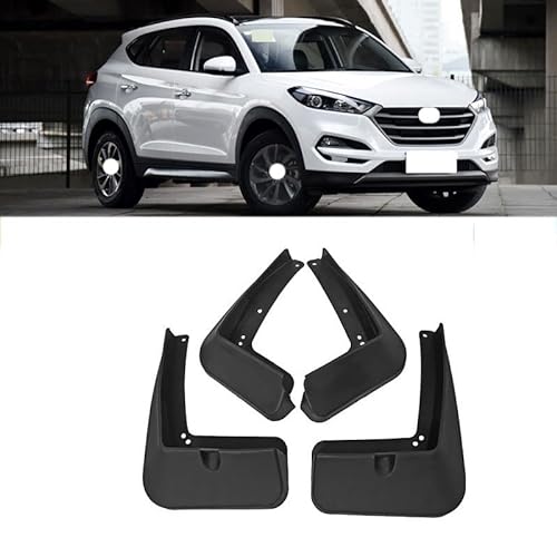 Auto Schmutzfänger Ersatz für Hyundai Tucson 2015-2020 Vorne Hinten Schmutzfänger/4 Stück Auto Schmutzfänger/Kotflügel Vollschutz Set Spritzschutz von CCLXWY