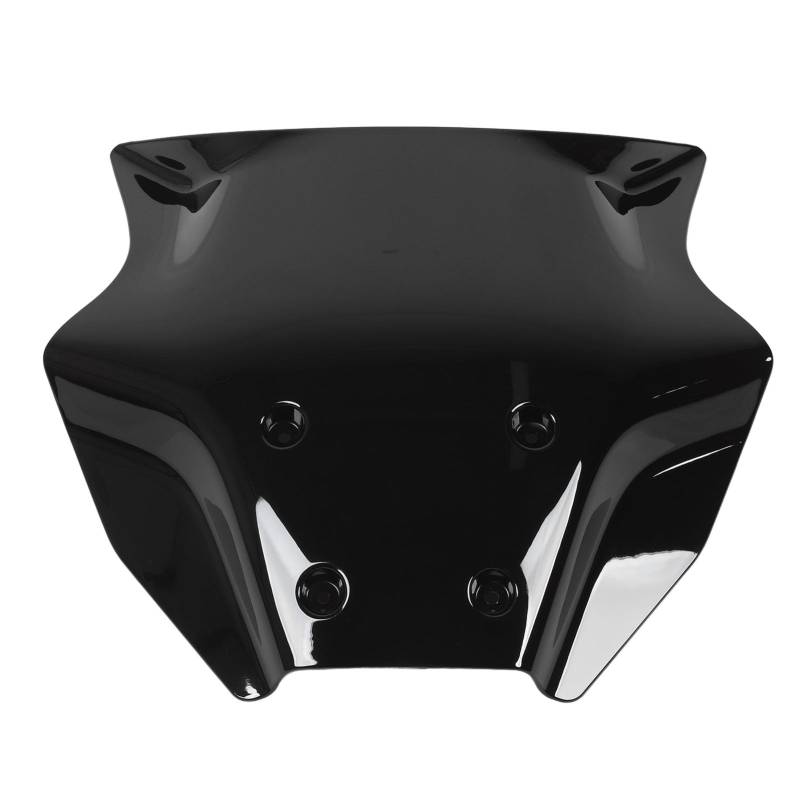 Motorrad-Windschutzscheibe, Schützender, Kratzfester, Erhöhter Fahrkomfort, Motorrad-Windabweiser für MT-09 SP 2024 (Black) von CCYLEZ