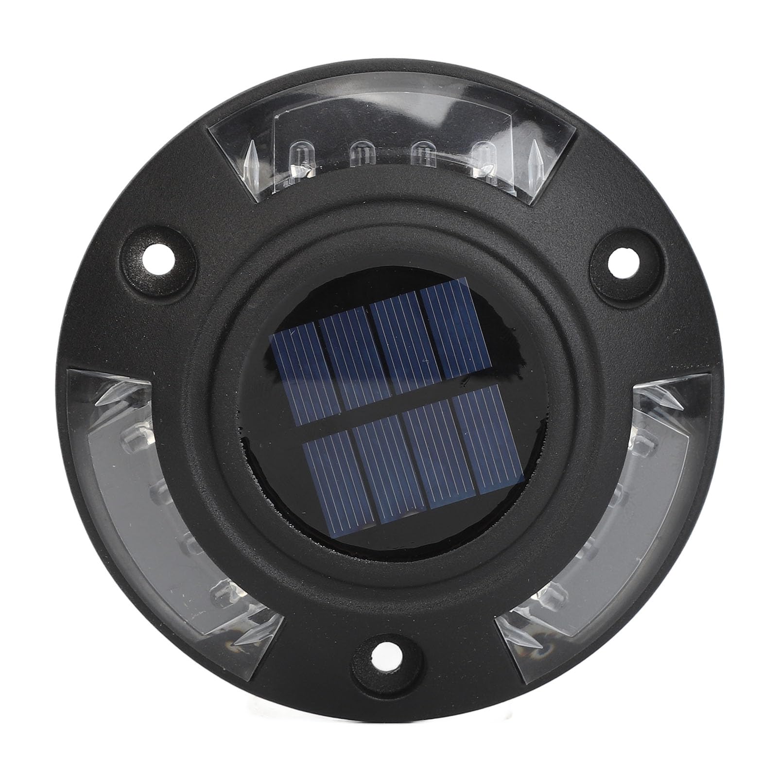 Solar-Einfahrt-Dock-Lampe, IP68 Wasserdicht, Wiederaufladbar, Einfache Installation, Automatische Solar-Einfahrt-Deckleuchte, Hohe Helligkeit für den Außenbereich (Rotlicht) von CCYLEZ