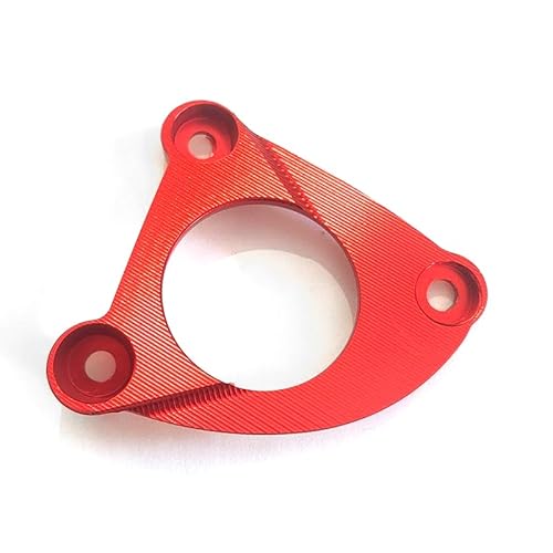 Endabdeckung Schwanzrohr Modifikation CNC Aluminium Dekorativer Schutz für Motorrad Zubehör für VOGE SR4 MAX SR4Max 2023 2024 (Rot, für SR4Max) von CCYYMOWOK