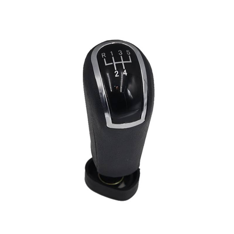 Auto-Schaltknauf Auto Schaltknauf Mit Schwarzem Boot Für Skoda Fabia 1 MK1 2000-2008 Schaltknauf Schaltknauf Autozubehör Fürs Auto(R12345 Speed knob) von CDNPQNRR