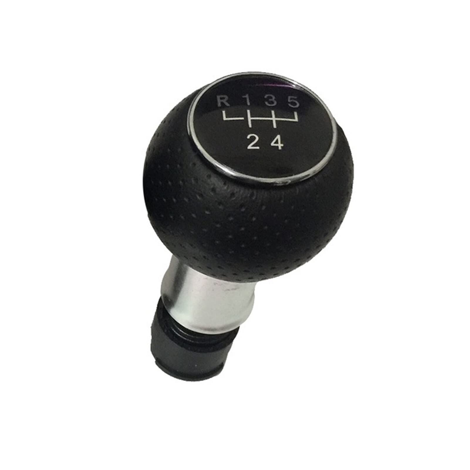 Auto-Schaltknauf Für /A3 /S3 8L Schwarz 5-Gang Schaltknauf Schaltknauf Gamasche Gamasche Stiefelabdeckung 12MM Fürs Auto(R12345 Gear KNOB) von CDNPQNRR