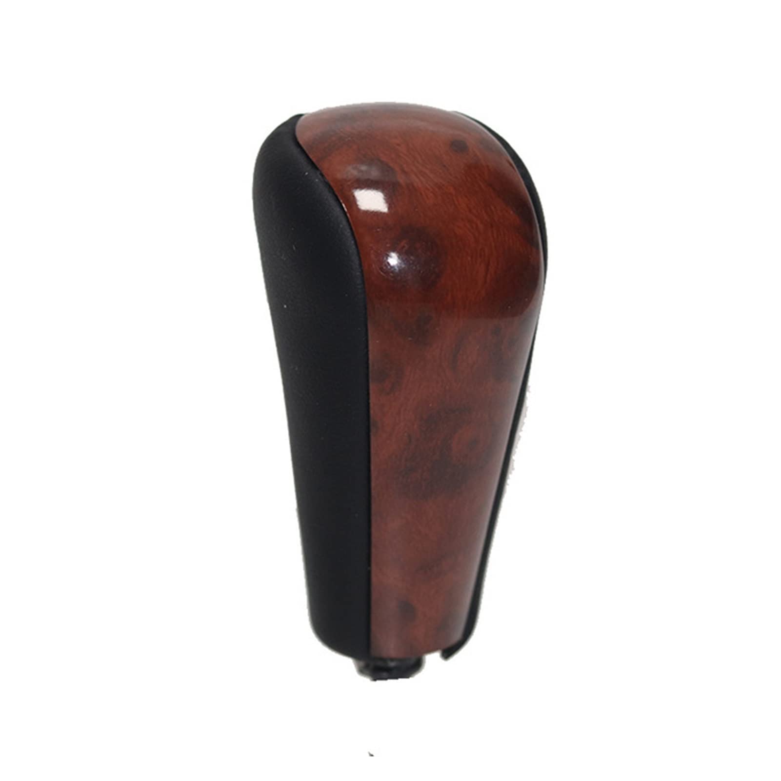 CDNPQNRR Auto-Schaltknauf Automatische Schaltknaufabdeckung Schaltknauf Für Toyota Prado Lc120 Land Cruiser Prado Für Toyota Prado 120 2003-2009 Fürs Auto(Gear knob Wood) von CDNPQNRR