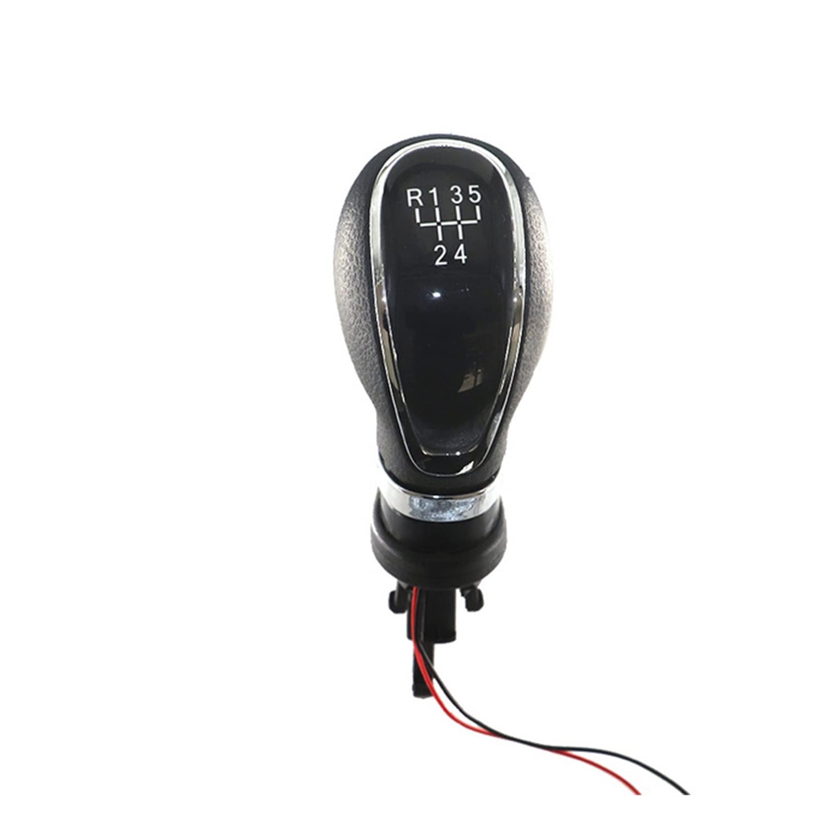 Auto-Schaltknauf LED-Licht 5/6-Gang-Getriebegriffe Kurzer Schaltknauf Hebelkopf Für Buick Excelle GT/XT Für OPEL Astra 2009-2014 Fürs Auto(5 Speed) von CDNPQNRR