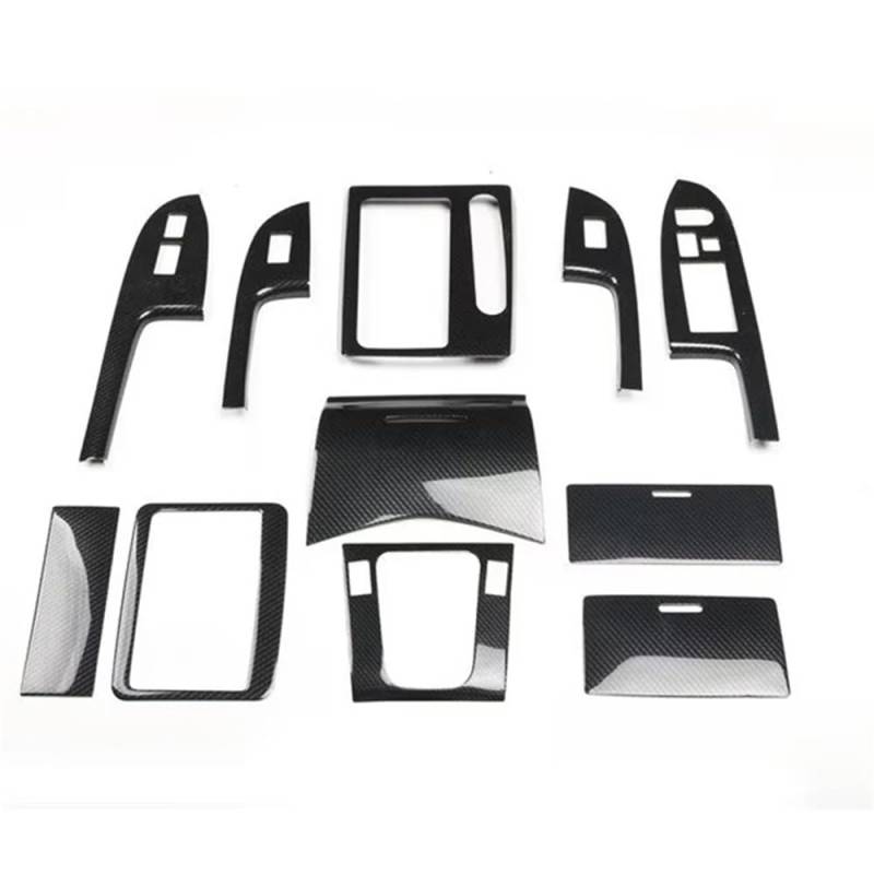 Für Accord 7th 2003-2007 Carbon Fiber Fenster Lift Wasser Tasse Halter Lagerung Box Abdeckung Dashboard Aufkleber Kfz-Innenteile(5) von CDNPQNRR