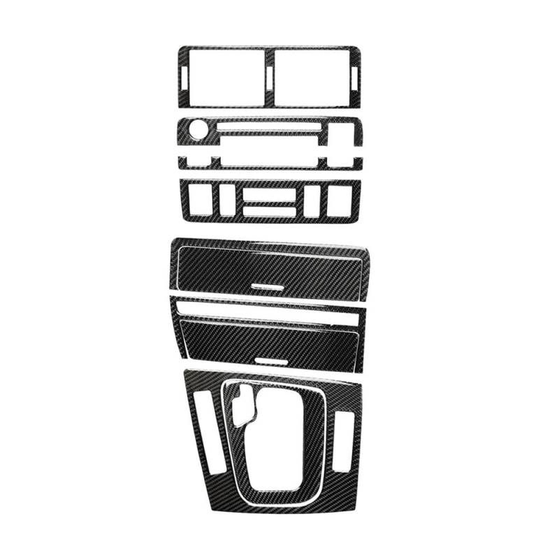 Für BMW 3er E46 1998–2005 LHD RHD Auto-Zentralkonsole Schalttafel-Abdeckungsaufkleber Kfz-Innenteile(7) von CDNPQNRR