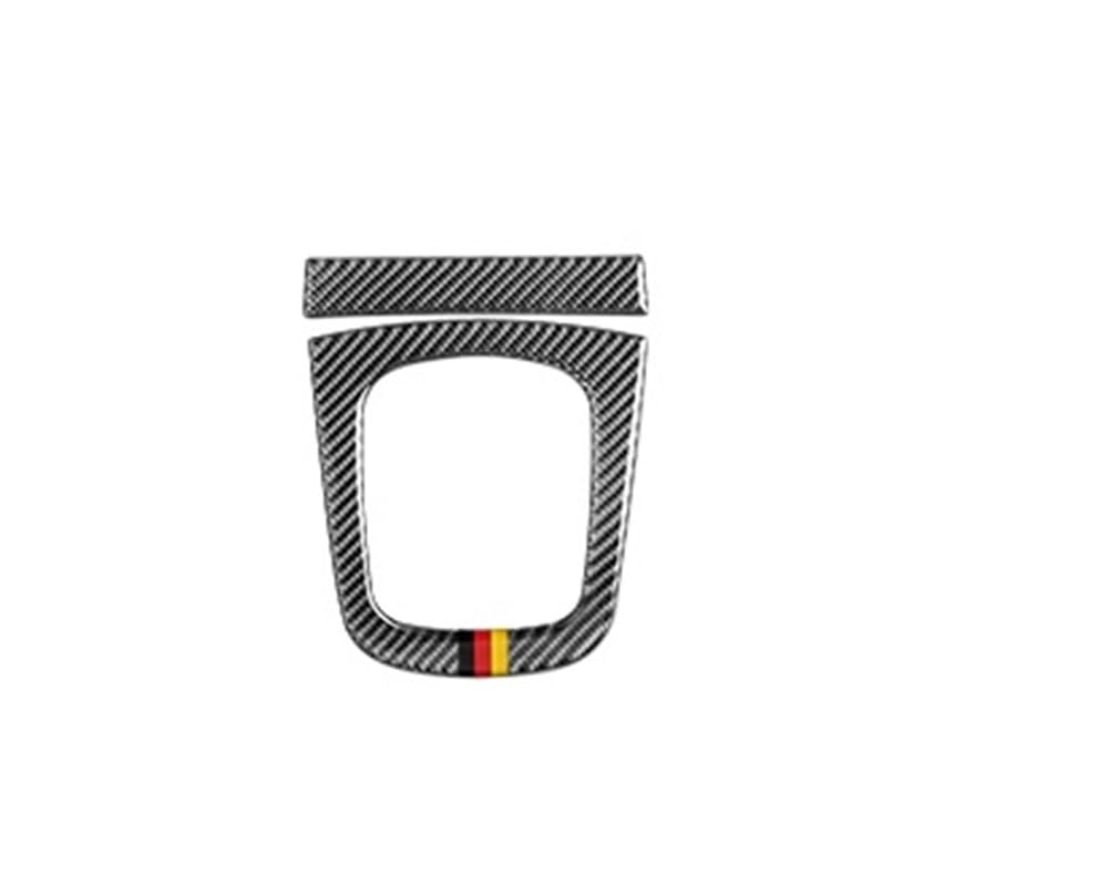 Für Q3 8U 2013-2018 Carbon Fiber Center Konsole Schaltknauf Panel Trim Rahmen Aufkleber Kfz-Innenteile(3) von CDNPQNRR