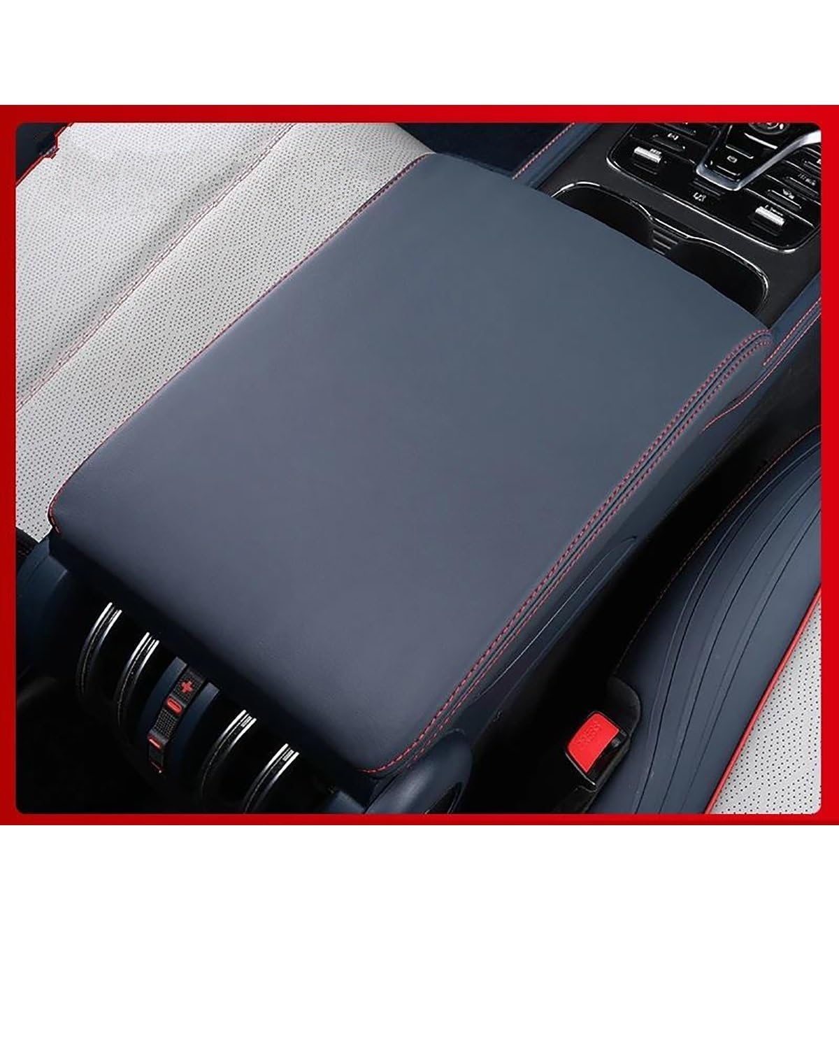 Voiture Accoudoirs Boîte Armlehne Kissenbezug Leder Center Console Box Auto Pad Schutz Rest Innen Für BYD ATTO 3 2022 2023 2024 Zubehör Voiture Console Centrale Boîte(B) von CDPQFER