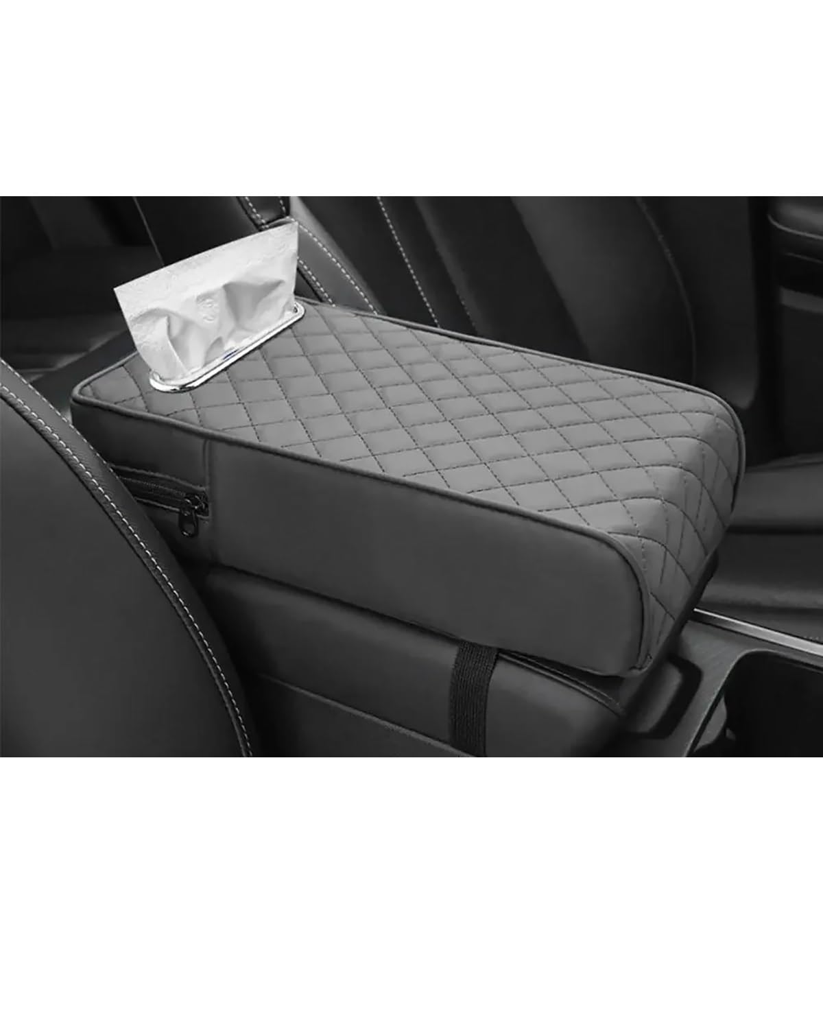 Voiture Accoudoirs Boîte Auto Armlehne Box Tissue Box Pad Center Konsole Ellenbogen Zubehör Kissen Automotive Auto Tissue Unterstützung Halterung Armlehne A0P8 Voiture Console Centrale Boîte(C) von CDPQFER