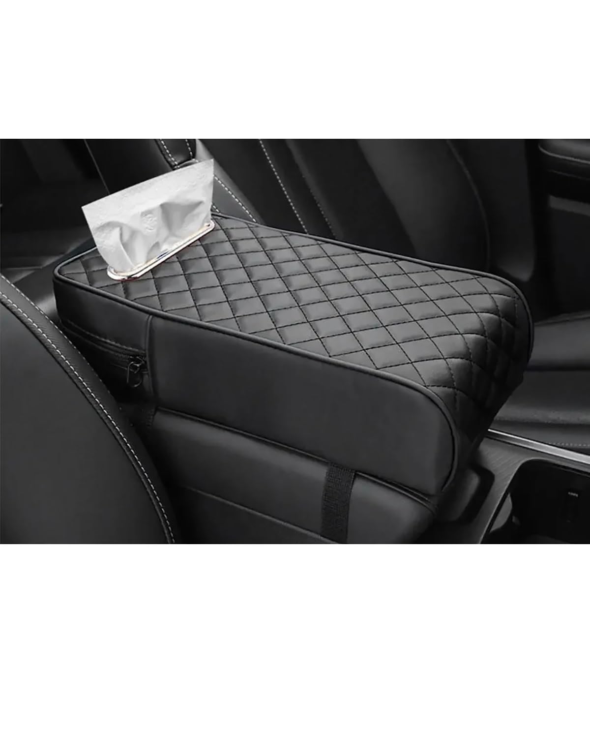 Voiture Accoudoirs Boîte Auto Armlehne Box Tissue Box Pad Center Konsole Ellenbogen Zubehör Kissen Automotive Auto Tissue Unterstützung Halterung Armlehne A0P8 Voiture Console Centrale Boîte(D) von CDPQFER