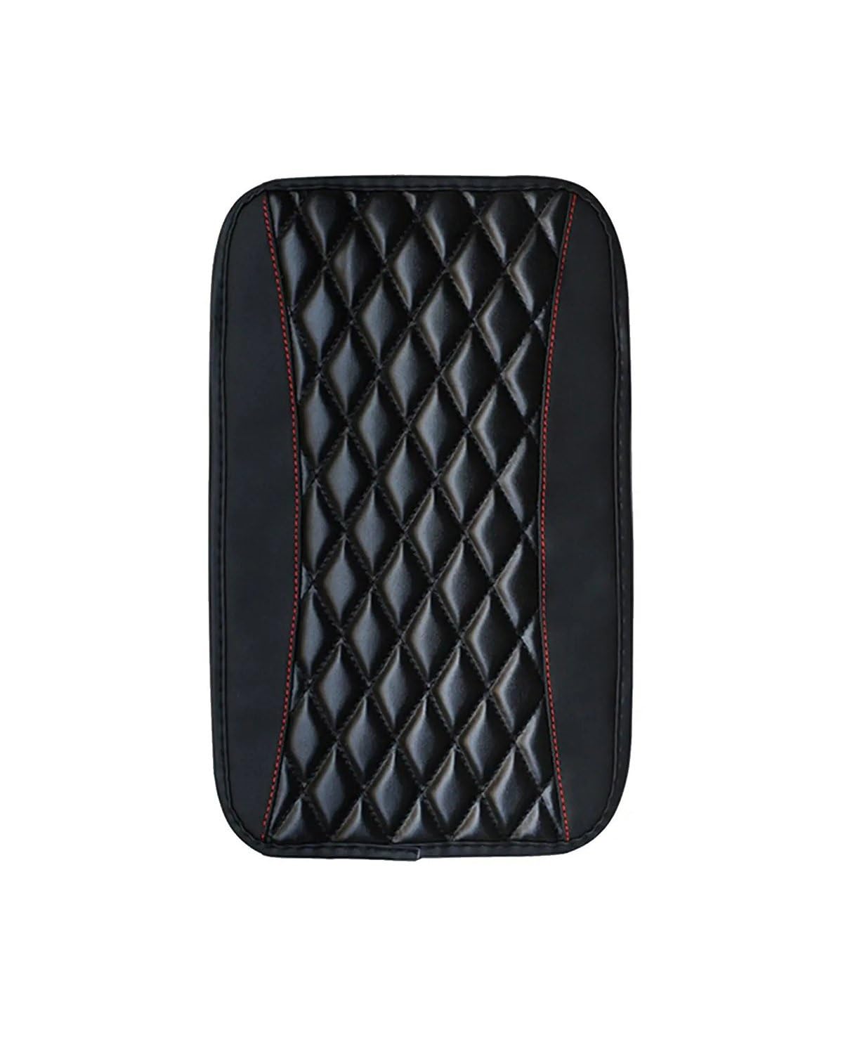 Voiture Accoudoirs Boîte Auto Armlehne Kissen Abdeckung Leder Center Console Box Auto Pad Protector Rest Innen Zubehör Polsterung Universal Sof J3L1 Voiture Console Centrale Boîte(Black) von CDPQFER