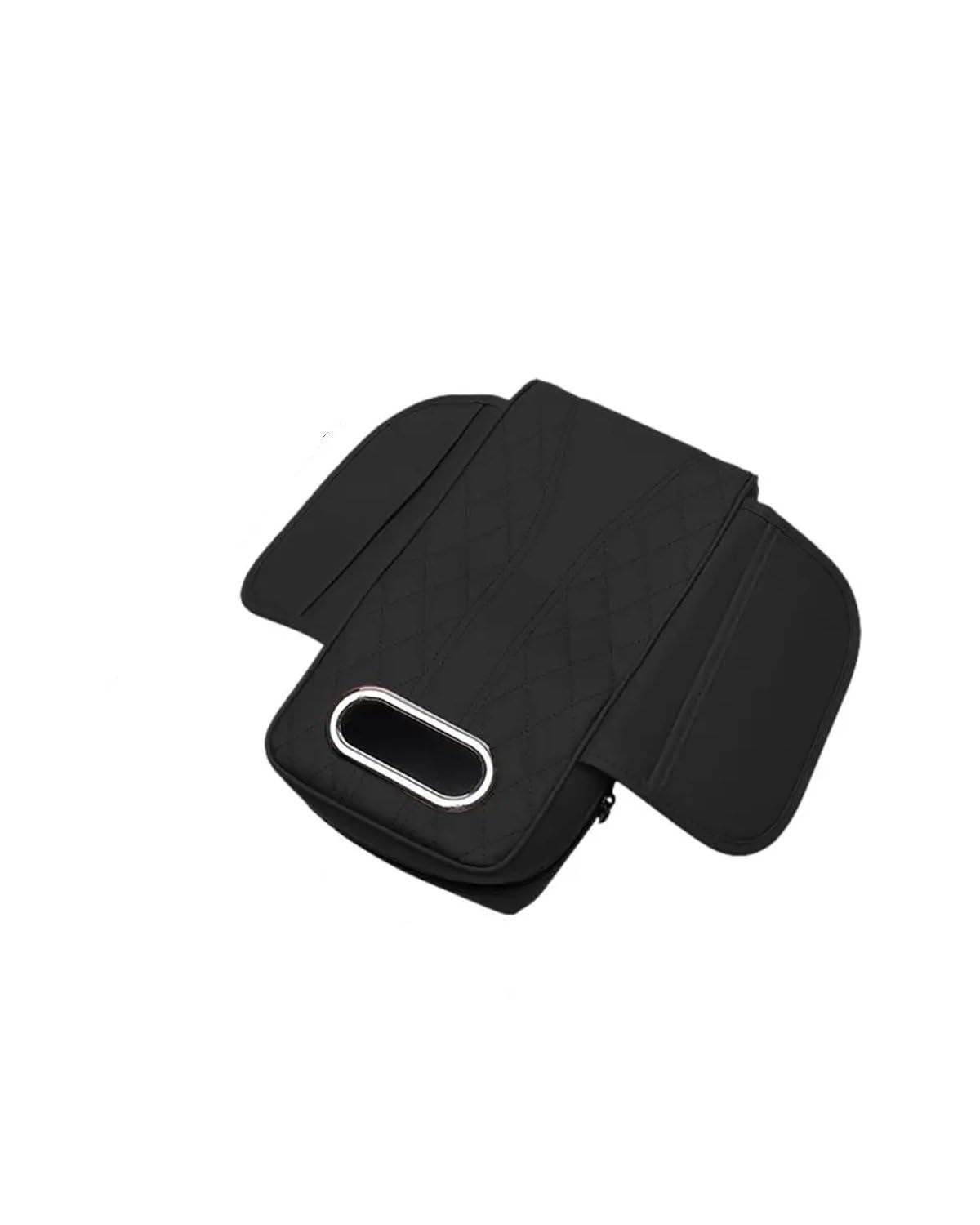 Voiture Accoudoirs Boîte Auto-Armlehnenkissen Mit Taschentuchbox, 2 Aufbewahrungstaschen, Armlehnen-Höhenpolster Für Die Mittelkonsole, Memory Foam-Armlehnenkissenbezug Voiture Console Centrale Boîte( von CDPQFER