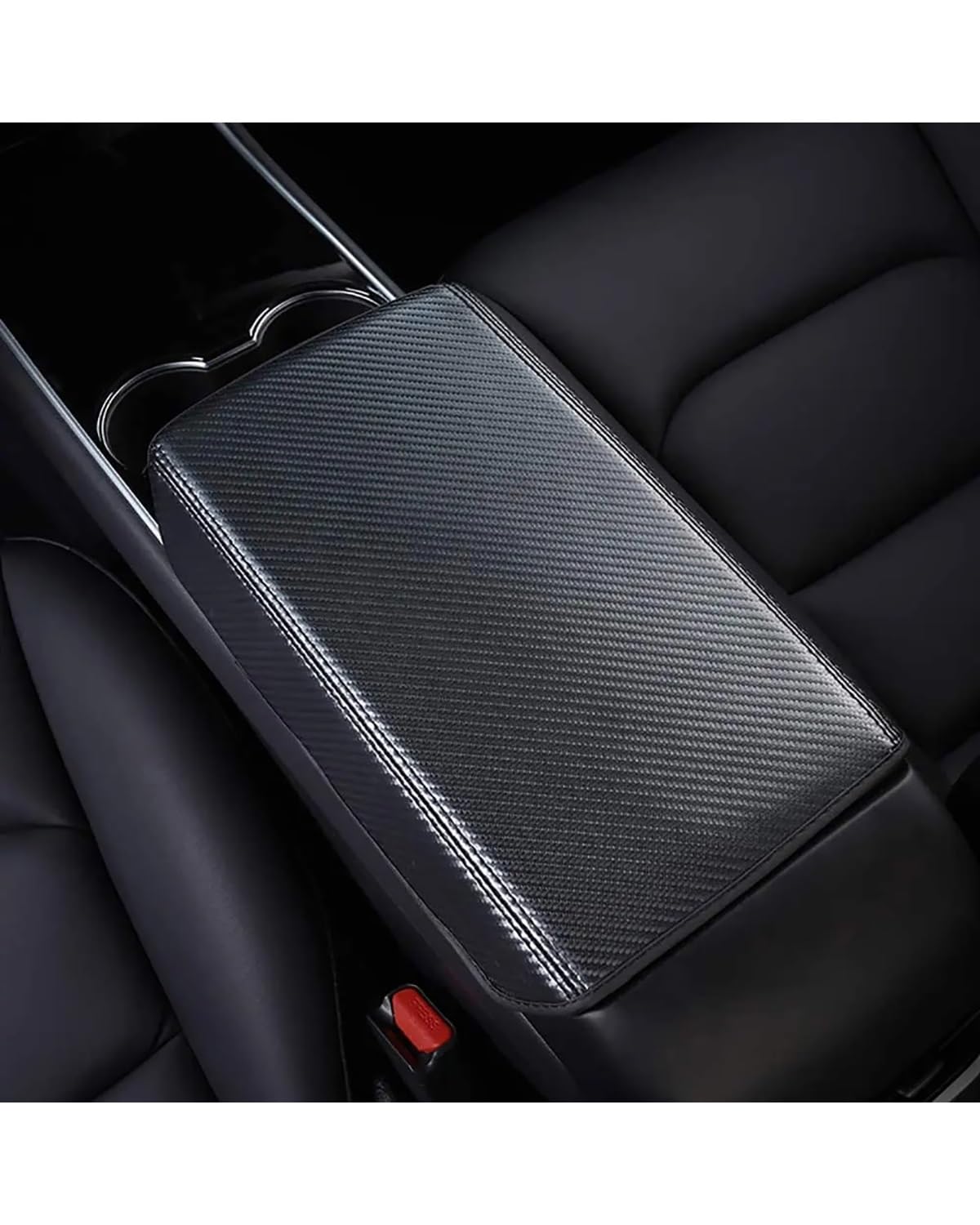 Voiture Accoudoirs Boîte Carbon Fiber Car Center Console Armlehne Box Kissen Matte Pad Abdeckung Auto Armlehnen Lagerung Box Abdeckung Pad Schutz für Teslaes 3 Y Voiture Console Centrale Boîte von CDPQFER