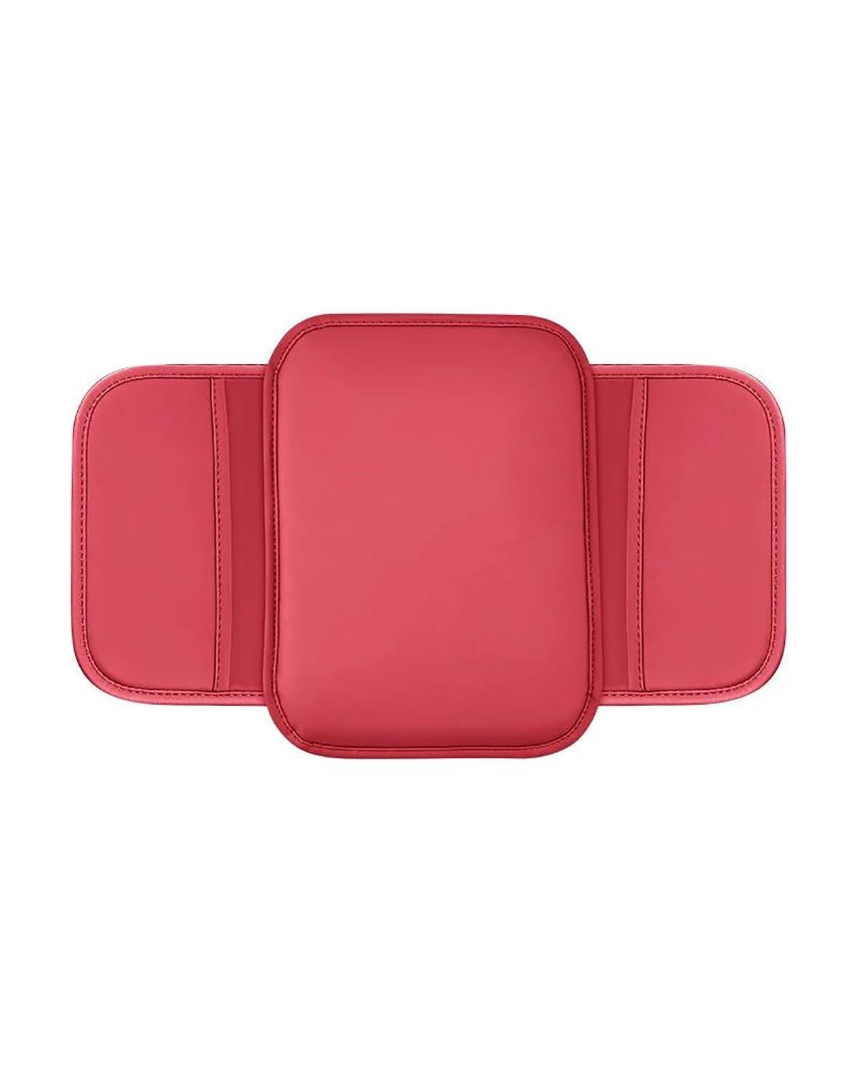 Voiture Accoudoirs Boîte Leder Auto Armlehne Box Pad Zentrale Armlehne Lagerung Tasche Schutzhülle Für Alfa Für Romeo Für Mito GTA Quadrifoglio Veloce Voiture Console Centrale Boîte(MITO-RED) von CDPQFER