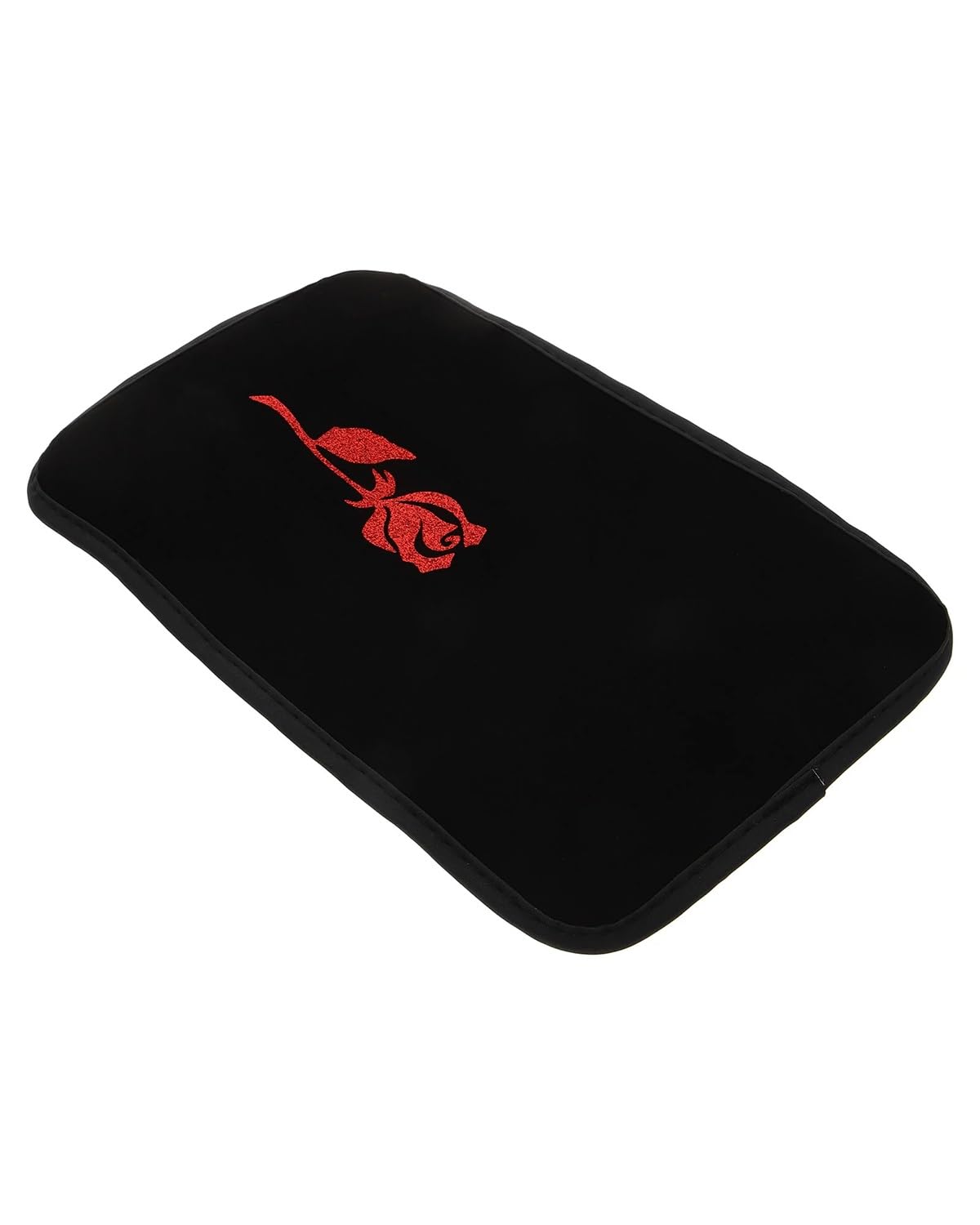 Voiture Accoudoirs Boîte Rose Armlehne Box Matte Konsole Pad für Suv Pads Auto Abdeckung Center Kissen Automotive Zubehör Voiture Console Centrale Boîte(Red) von CDPQFER