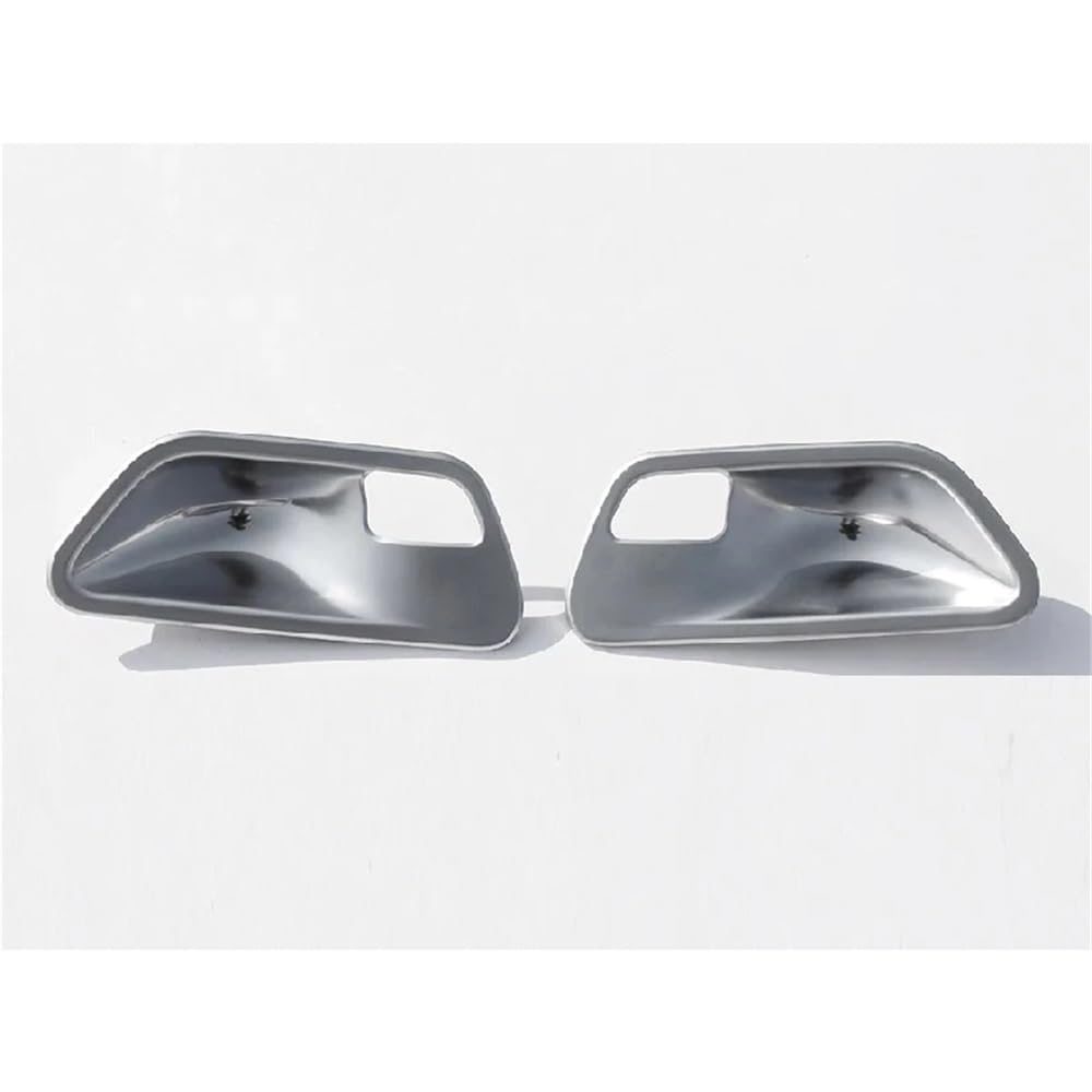 Auto Innenraum Formen Zierleiste Auto ABS Plasti Innen Tür Griff Schüssel Abdeckung Trim Für 3 4 Serie F30 F32 F35 2013-2018(2pcs Silver) von CEHAKDLRI