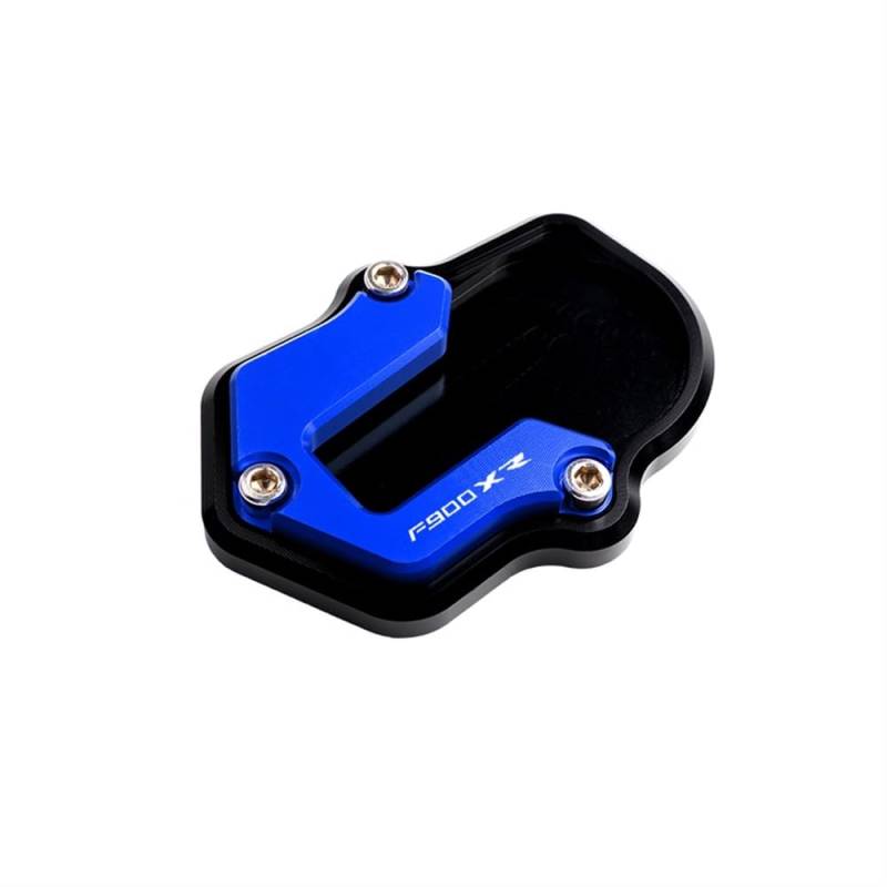 CEHAKDLRI Motorrad-Ständerpolster Für B&MW F900R F900XR F900-XR F900-R 2020 2021 2022 Motorrad Vergrößern Platte Seitenständer Enlarger Kickstand Extension Pad Flacher Fuß(F900XR Blue) von CEHAKDLRI