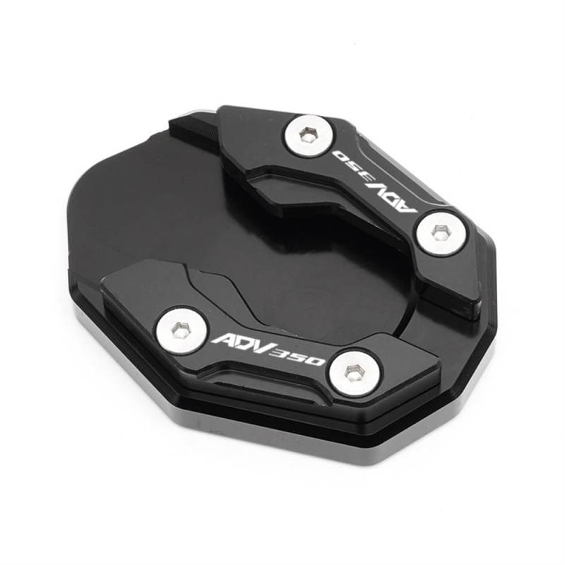 CEHAKDLRI Motorrad-Ständerpolster Für H&ONDA ADV350 ADV 350 2020 2021 2022 2023 Motorrad Zubehör Ständer Seitenständer Verlängerung Pad(Black 10) von CEHAKDLRI