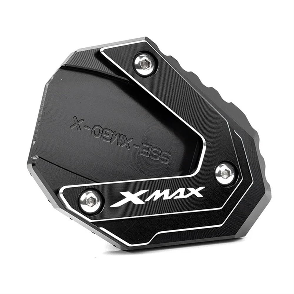 CEHAKDLRI Motorrad-Ständerpolster Für Y&AMAHA Xmax 125 250 300 XMAX300 XMAX250 2017-2023 2022 2021 Motorrad Ständer Seite Stehen Enlarger Pad(9) von CEHAKDLRI