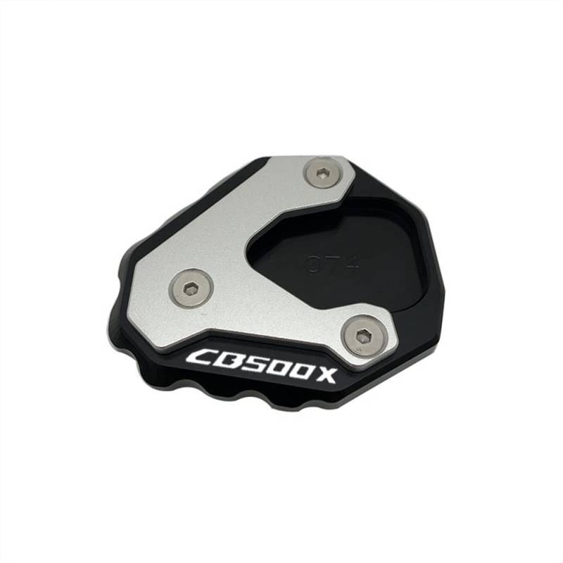 CEHAKDLRI Motorrad-Ständerpolster Fußseitenständer Pad Platte Kickstand Enlarger Support Extension Für H&ONDA CB 500X CB500 X CB500X 2013-2021 2018 2019 2020(32) von CEHAKDLRI