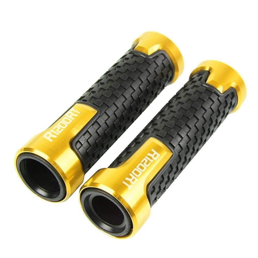 Motorrad 7/8" 22mm Lenkergriffe 7/8'' 22MM Motorrad Griff Griffe Lenker Grip Für R1200RT R1200 RT 2014 2015 2016 2017 2018 2019 Moto Griff Bar Griffe(Yellow5) von CEHAKDLRI