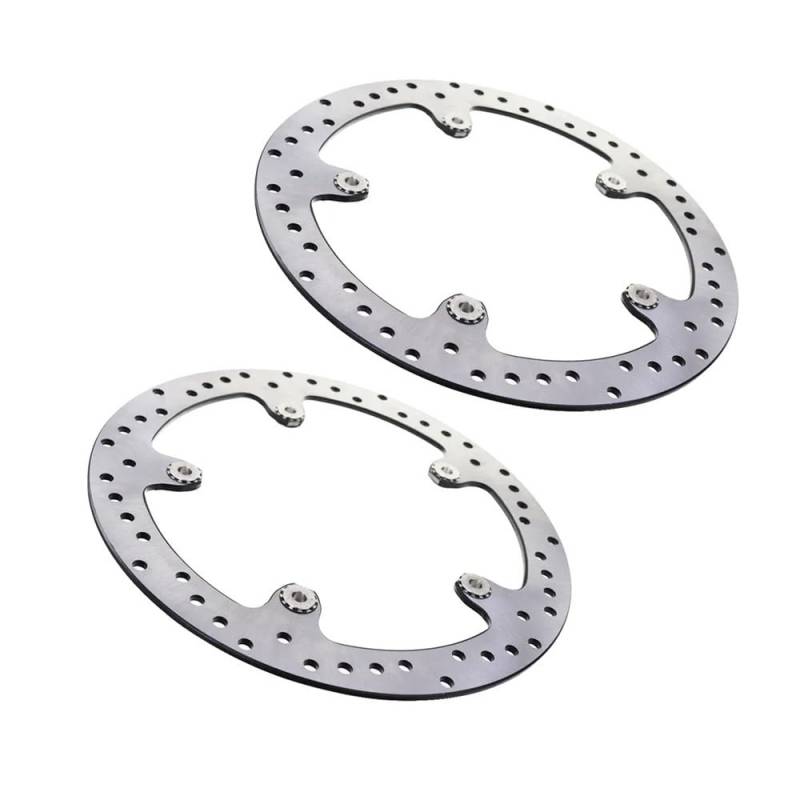 Motorrad-Bremsscheiben Für S1000RR 2009-2016 Für S1000R 2013 2014 2015 2016 2017 2018 2019 2020 2021 320 MM Motorrad Vorne Bremsscheibe Rotor von CEHAKDLRI