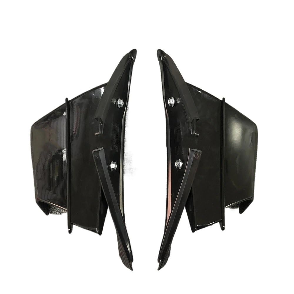 Verkleidungs Winglets Feste Windflügel Motorrad Deflektor Verkleidungsschale Für H&ONDA CBR650R 2019-2023(Black) von CEHAKDLRI