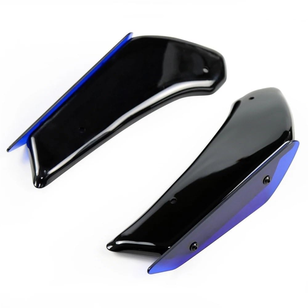 Verkleidungs Winglets Motorrad Aerodynamische Flügel Kit Feste Winglet Verkleidung Flügel Für Suzuki GSX-R1000 2017 2018 2019 2020 2021 2022(Blue) von CEHAKDLRI