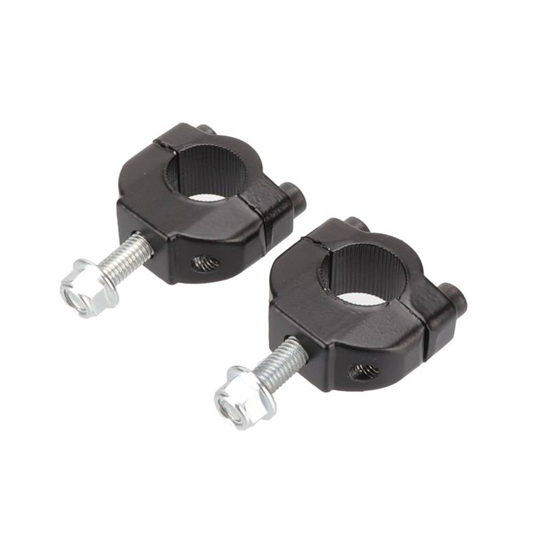 22mm 7/8 "2 Takt 47cc 49cc Motorrad Lenker Riser Konische Halterung Clip Für Mini Dirt Bike Motocross Teile Motorrad-Lenkerträger(Negro) von CEIKOPQS