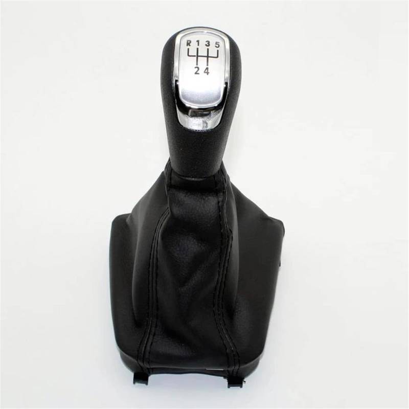 Auto Schaltknauf Kompatibel Mit Skoda Superb MK2 2008 2009 2010 2011 2012 2013 5/6-Gang-Schaltknauf Mit PU-Stiefel. Auto-Styling(5 speed knob boot-2) von CEIKOPQS