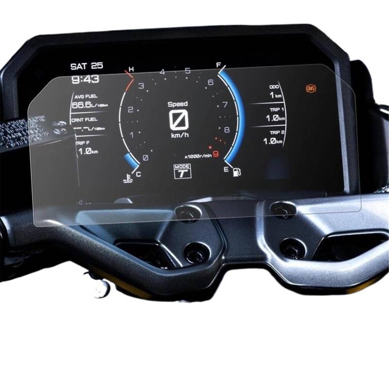 CEIKOPQS Motorrad Cluster Kratzschutzfolie FÜR Yamaha TMAX 560 Tech Max 2022 – Motorrad-Kratzer-Cluster-Schutz, Instrumentenfolie, Zubehör, Zubehör, Bildschirm-Armaturenbrett(X1) von CEIKOPQS