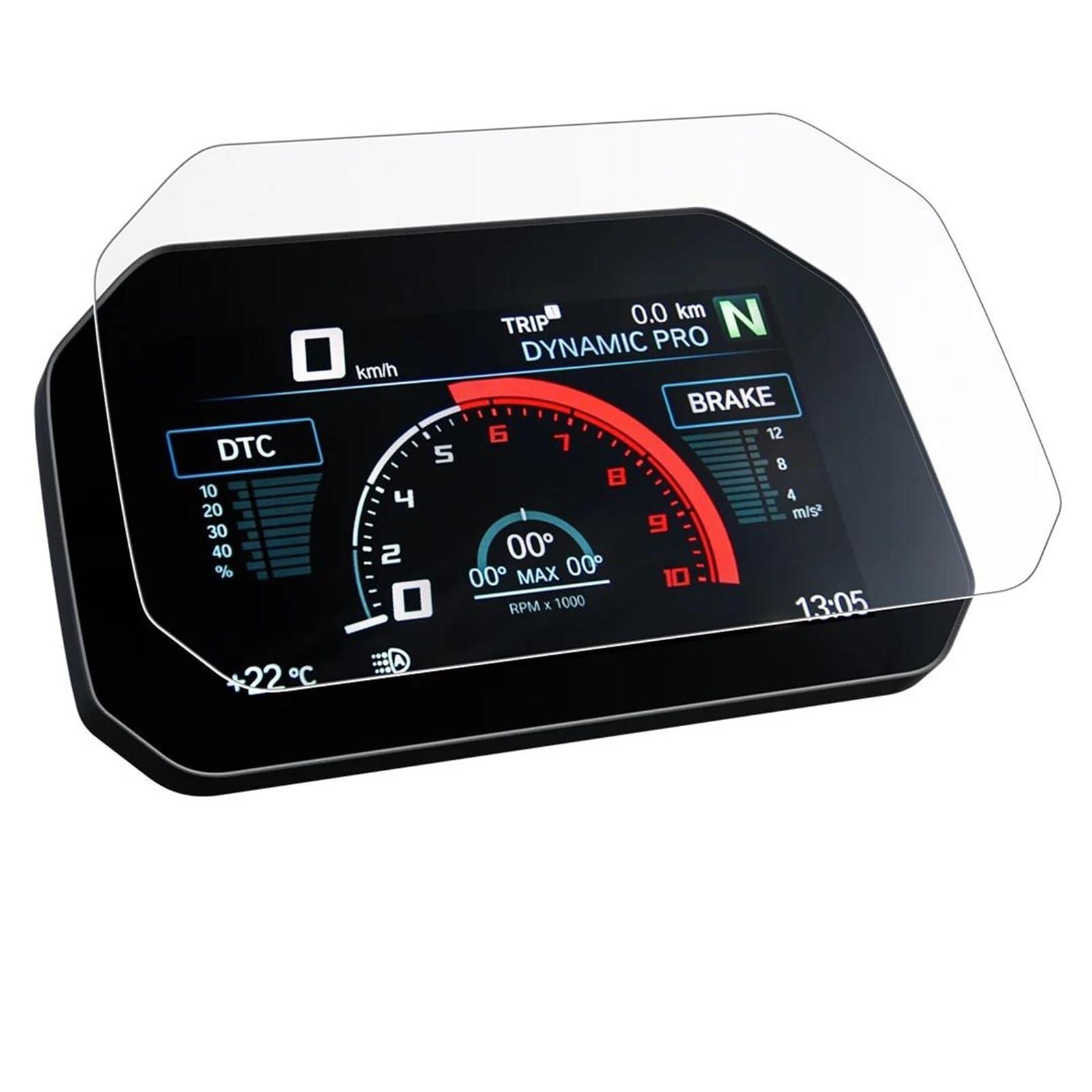 CEIKOPQS Motorrad Cluster Kratzschutzfolie Für F 750 GS Für F850GS Für F750GS Für F850GS Zubehör Dashboard Screen Protector Motorrad TPU Instrument Film von CEIKOPQS